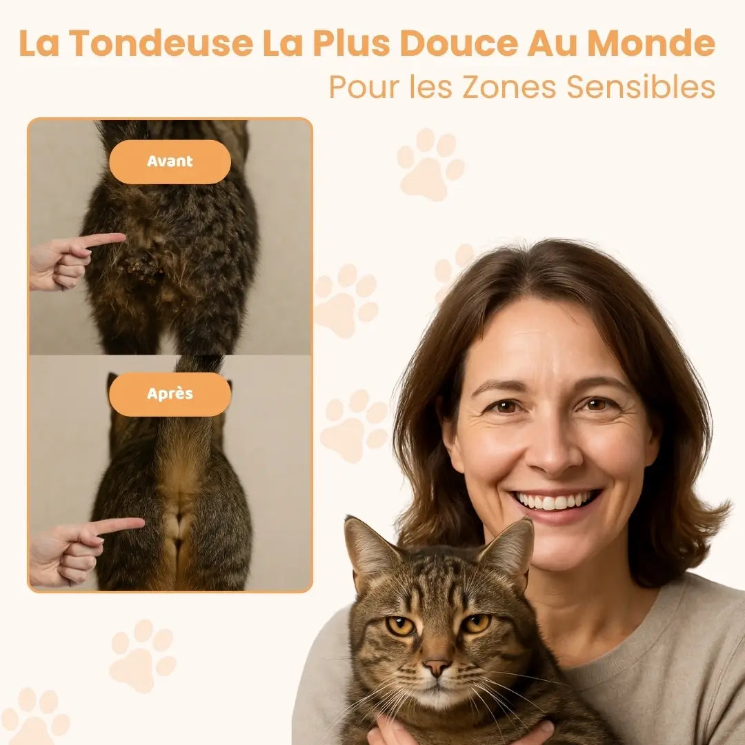 Patounet™ - Tondeuse de Précision pour Chat