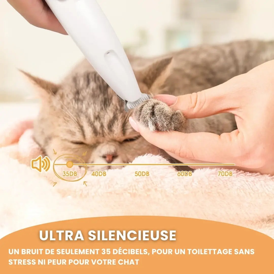 Patounet™ - Tondeuse de Précision pour Chat