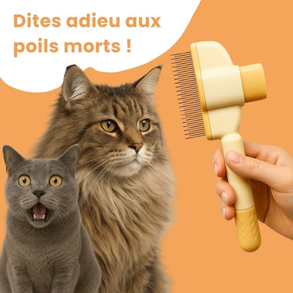 PatouBrush™ – Brosse anti-poils morts